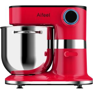 Aifeel 10.5QT Stand Mixer,900W Electric Tilt-Head Kitchen Mixer Red
