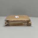 60 Pcs Greeting Card Storage Box,4.5 x 6 x 1 Inch Greeting Card Boxes Kraft Paper Box with PVC Transparent Window Bulk Frame Photo Storage Envelope (Kraft, 4.5 x 6 x 1 Inch) (Brown)