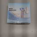 Portable Nebulizer - Nebulizer Machine for Adults and Kids Travel and Household Use, Handheld Mesh Nebulizer for Breathing Problems APOWUS (White-Blue)