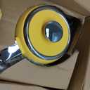 SUSTEAS Electric Kettle - 57oz Hot Tea Kettle Water Boiler with Thermometer, 1500W Fast Heating Stainless Steel Tea Pot, Cordless with LED Indicator, Auto Shut-Off & Boil Dry Protection, Retro Yellow