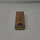 Phantoscope Pack of 2 Farmhouse Decorative Solid Throw Decorative Pillow Cover Burlap Linen Trimmed Tailored Edges Coffee 18 x 18 inches, 45 x 45 cm