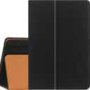 Folio Case for All-New Amazon Fire HD 10 and 10 Plus Tablet (13th/11th Generation, 2023/2021 Release) 10.1" - Slim Fit Standing Cover with Auto Sleep/Wake,Black