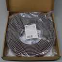 Flexible PVC Carpet Edge Trim Strip, Self Adhesive, Cuttable Carpet & Floor Transition Strip from Carpet to Tile, Waterproof Edging for Rugs & Mats, High Traffic Safety,for Carpet Thickness Within 5mm, Size: 20Ft