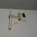 RAIFOOLLY Picture Light,Picture Lights for Wall Cordless,16" Picture Lights with Timer and Dimmable,Battery Wall Lights for Display Gallery Painting Art Frame PortraitGold