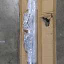 36 Ft V-Track Galvanized Inverted V Track with Hammer Drive in Anchors for Sliding Rolling Chain Rack Driveway Gate, Heavy Duty Sliding Driveway Gate Track