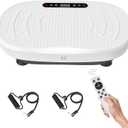 Vibration Plate Exercise Machine, Vibrating Plate for Lymphatic Drainage, Shake Plate Whole Body Waver Vibration Plate Platform, Fitness Equipment for Weight Loss Fat Burner for Women Men