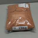 NICETOWN Linen Curtains 96 inches Long for Living Room, Grommet Semi Sheer Drapes Linen Weave Window Treatments Privacy Added with Light Filtering for Bedroom, Burnt Orange, W34 x L96, 2 Panels