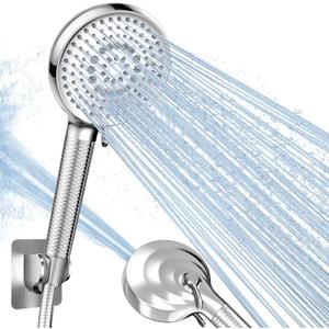 RV Shower Head with Hose, High Pressure 9 Mode Shower head Replacement, Shower Head for RV/Campers, Travel Trailer, Motorhome for Water Saving RV Must Have Accessories -Holder and Hose RV Shower Head with Hose, High Pressure 9 Mode Shower head Replacement, Shower Head for RV/Campers, Travel Trailer, Motorhome for Water Saving RV Must Have Accessories -Holder and Hose