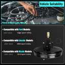 PartsFlow 54-74232 Vacuum Power Brake Booster Compatible with Ford Edge Lincoln Mkx 2007-2010 Mazda Cx-9 2007-2015 3.5L V6 3.7L V6 7T4Z2005A