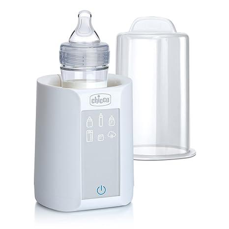Chicco Digital Bottle Warmer & Sterilizer for Baby Bottles, Baby Food Jars, and Milk Bags | Eliminates 99.9% of Germs | 4 Heating Options | Digital Touchscreen | Automatic ShutOff & Sound Alert