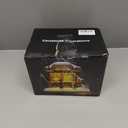 Christmas Village Houses LED Lighted, Multicolored Christmas Village Popcorn Mouse House for Home Decor