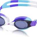 Speedo Kids Skoogles Swim Goggle (Purple Aqua Splash Tie Dye)