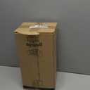 Winpull Garden Hose Holder Detachable Heavy Duty Metal Water Hose Hanger, Freestanding Hose Storage Stand Rack for Outside (Black)