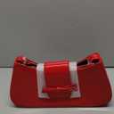 Shoulder Bags for Women Coquette Bow Purse Y2k Bag Small Cute Purses Mini Hobo Handbag Faux Leather Shoulder Purse (Red)