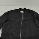 ANRABESS Women's Zip up Oversized Sweatshirts Fleece jacket Coat Long Sleeve Casual Hoodie 2025 Fall Teen Girl Top Clothes (Large, Black)