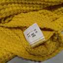 HZSONNE Women's Boho Long Casual Cardigan Long Sleeve Button Down Front Pocket Knitted Sweater Blouses (Yellow, XX-Large)