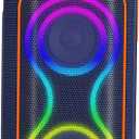 Musibaby 80W Bluetooth Speaker, Loud Portable Speaker with Deep Bass, Waterproof Outdoor Speaker with RGB Lights for Camping, Beach & Party, 24H Playtime, BT5.3, Dual Pairing