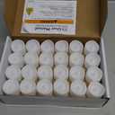 Homemory 48-Pack Novelty Flickering Flameless Tea Lights Candles, 200+Hours Battery-Operated LED Fake Candles for Wedding Table Centerpieces, Proposal, Anniversary, White Base, Ø1.5'' × H1.3''