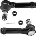 2 Pcs Front Outer Tie Rod End ES3453 for Chevrolet Impala, Impala Limited, for Chevrolet Monte Carlo, for Venture, for Oldsmobile Silhouette, for Pontiac Grand Prix, for Montana Trans Sport