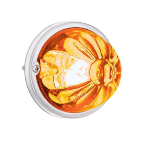 2 LED Glass Watermelon Light Kit – Amber LED/Clear Lens