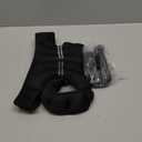 Weighted Vest, 6lb/8lb/12lb/16lb/20lb/25lb/30lb Weight Vest with Reflective Stripe, Weighted Vest for Men Women Workout Equipment for Strength Training, Running, Jogging, Fitness, Weight Loss (Black with Bag)