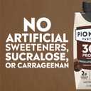Pioneer Pastures - High Protein A2 Milkshakes - Chocolate - A2 Nutritional Milk, 30g Protein, 2g Sugar, No Artificial Sweeteners, No Seed Oils - All-Natural, Breakfast Shake, Meal Replacement, Workout - 11oz, 12 Pack