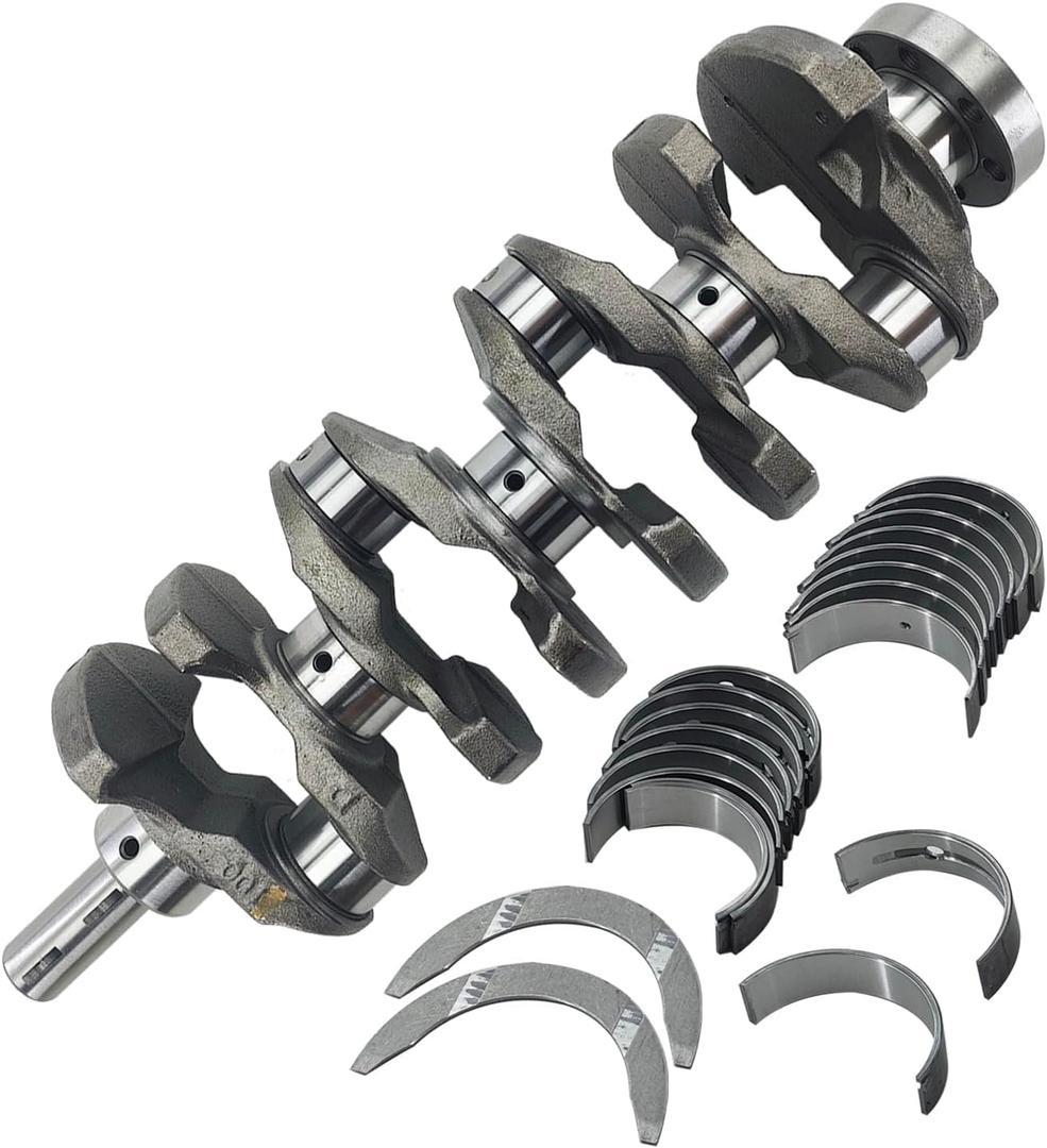 2.4L Engine Crankshaft and Bearing Kit for 2010-2020 Hyundai Santa Fe/Sonata/Tucson & Kia Optima/Sorento/Sport-age, Replaces 23111-2G200, 23111-2G230