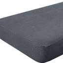 Hokway Large Couch Cushion Covers Stretch Cushion Covers Sofa Seat Cushion Slipcover Protector(Gray, Large) (Grey)