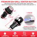 66220 Spirit 2 Igniter Switch for Weber Genesis II & Spirit II Grill GS4 Igniter Button Replacement Spirit II E310 E210 S210 S310 Electronic Ignition, Genesis 2 Grill Ignitor Replacement(2017-Newer)