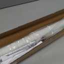 LazBlinds No Tools No Drill Cordless Roller Shades, 100% Blackout Roller Blinds for Windows, Thermal Insulated UV Protection Waterproof Roll Up Window Blinds and Shades, 28'' W x 72'' H, Cream