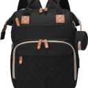 houscly 25L Diaper Bag Backpack with Changing Station, Large Capacity