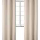 BGment Blackout Curtains - Grommet Thermal Insulated Room Darkening Bedroom and Living Room Curtains, Set of 2 Panels (42 x 84 Inch, Champagne)