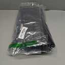 EARTHALL Woven Area Rug 2x3 Ft Washable Rugs for Entryway Braided Non Slip Throw Rugs Door Mat Indoor Outdoor Entrance Small Cotton Woven Carpet for Kitchen Foyer Front Door, Black/Grey