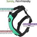 Dog Seat Belt, Safety Vest Dog Car Harness with Adjustable Buckle Dog Seat Belt for Vehicle Nylon Pet Safety Seat Belts Heavy Duty(S, Lake Blue)