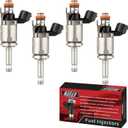 Set of 4 Fuel Injectors 16450-5LA-A01 FJ1208 Replacement Compatible with Honda Accord 2013-2017 CRV 2015-2019 Acura ILX 2016-2021 TLX 2015-2020 2.4L - Replaces 06160-5A2-305 16010-5LA-305