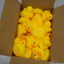 Rubber Ducks Bath Toys 50PCS Mini Ducks Bulk for Kids Baby Shower Decorations Birthday Party Favors Gift Classroom Summer Beach Pool Activity Carnival Game