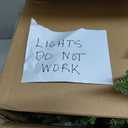 6ft Pre-Lit Artificial Pencil Green Christmas Tree with Warm White 300 LED Lights, Hinged Realistic Slim Xmas Tree w/Sturdy Metal Stand, 850 Tips for Home, Office, Party Decoration Indoor