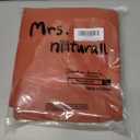 Mrs.Naturall Burnt Orange Curtains 42x54 Inches Long for Dining Room 2 Panels Blackout Room Darkening Curtain for Bedroom