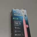 Philips Sonicare 4100 Series Electric Toothbrush - Sonic Toothbrush with Advanced Sonic Technology, Pressure Sensor, Two Intensity Settings, Smartimer & Quadpacer, Deep Pink, Model HX3681/26
