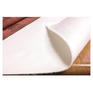 Yourtablecloth Deluxe Cushioned Heavy Duty Table Pad with Flannel Backing 52-inch Round White