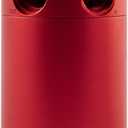 Mishimoto MMBCC-CBTWO-RD Compact Baffled Oil Catch Can, 2-Port, Red