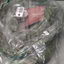 WBHome Real Touch Cypress Cedar & Pine Cone Evergreen Garland for Christmas Holiday Seasonal Outdoor/Indoor Home Decor, 9FT Long