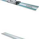 Makita SP6000J1 6-1/2" Plunge Circular Saw Kit, with Stackable Tool case and 55" Guide Rail, Blue