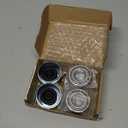 iBroPrat 2 Sets 2000-2200 LB Boat Trailer Axle Bearing Kits, L44649 / L44610 Bearing Kits, 12192TB Grease Seals, 1.98" Dust Covers and Rubber Plugs, Cotter Pins for 1-1/16 Inch Axles Trailer Wheel Hub