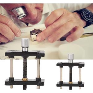 Watch Movement Holder, Plastic Movement Holder, 2pcs/Set Watch Movement Fixed Base Watch Repair Tools for Home Use Watchmakers Business Use