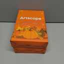 2 x Artscope Halloween Decorative Throw Pillow Covers 18x18 Inch Set of 4, Ghost Trick or Treat Pumpkin Sweet But Spooky Outdoor Farmhouse Pillow Cases for Home Sofa Couch-Orange