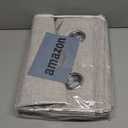 MIULEE 90 Inches Linen Textured Curtains for Bedroom 100% Blackout Thermal Insulated Natural Grommet Room Darkening Curtains & Drapes Luxury Decor for Living Room Nursery 52 x 90 Inch (2 Panels)