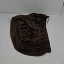 Brown velvet Sofa Cover 28x21in.