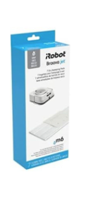 iRobot Braava Jet Authentic Replacement Parts m6 Dry Sweeping Pads, 6 Pack 