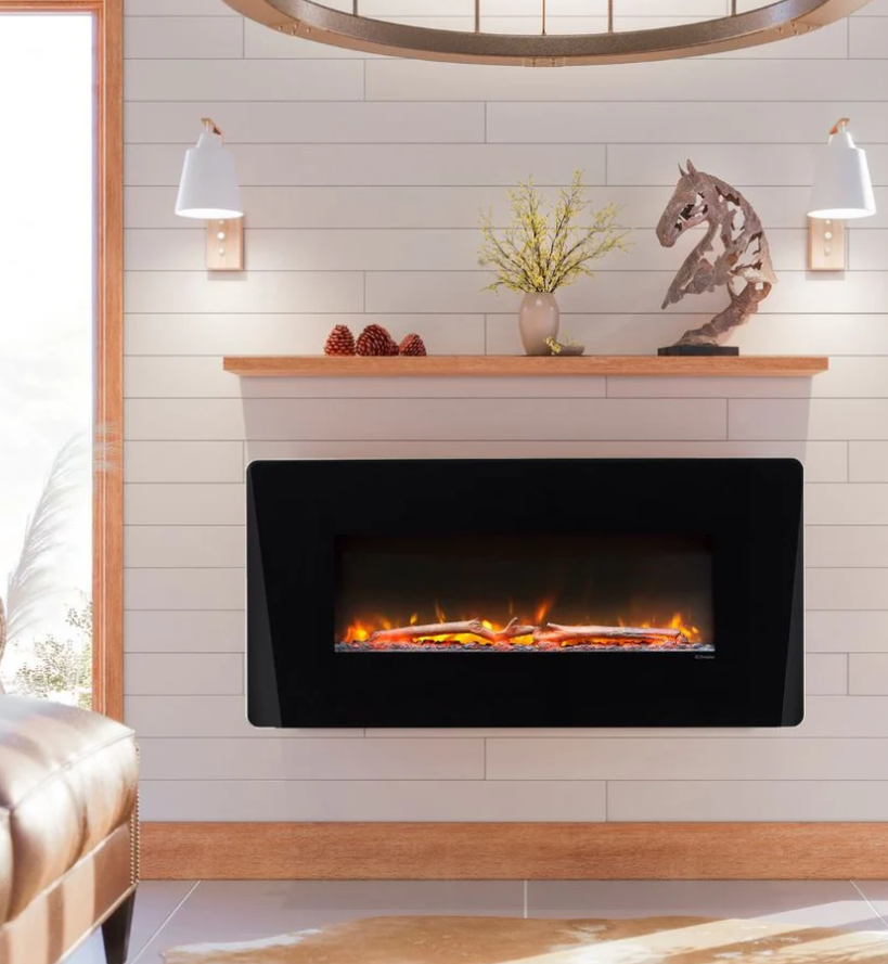 Dimplex Winslow 36 Linear Wall-Hanging Electric Fireplace - SWM35